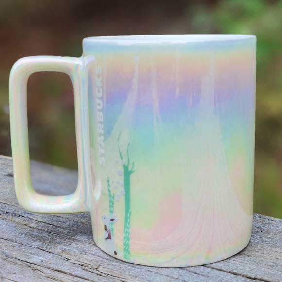 HP🎉 . Starbucks Holiday Iridescent 2020 Deer Coffee Cup/Mug - Picture 10 of 16
